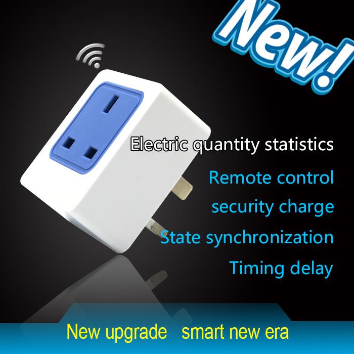 Wifi Smart Socket Digital Power Timer Switch Bezprzewodowa zdalna wtyczka Gni...