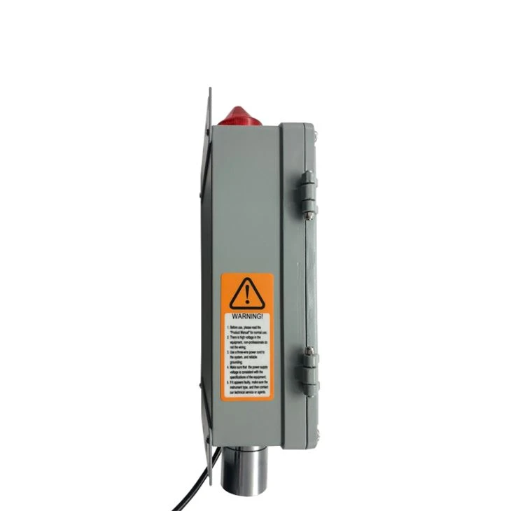 Environmental industries wall-mounted gas alarming detector for gas leak sensor and gas alarm detection