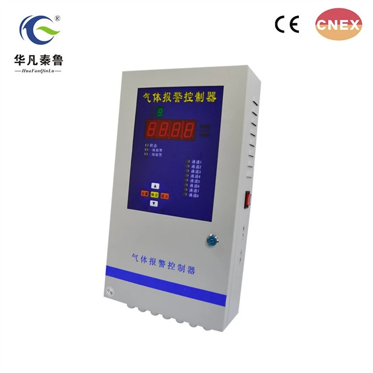 Industry use gas detection panel gas alarm detector controller